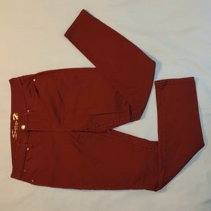 Seven7 Tummyless High Rise Skinny Jeans